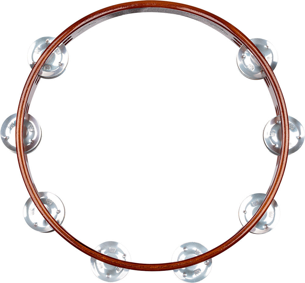 MEINL Percussion Traditional Wood Series Tambourine - 10"