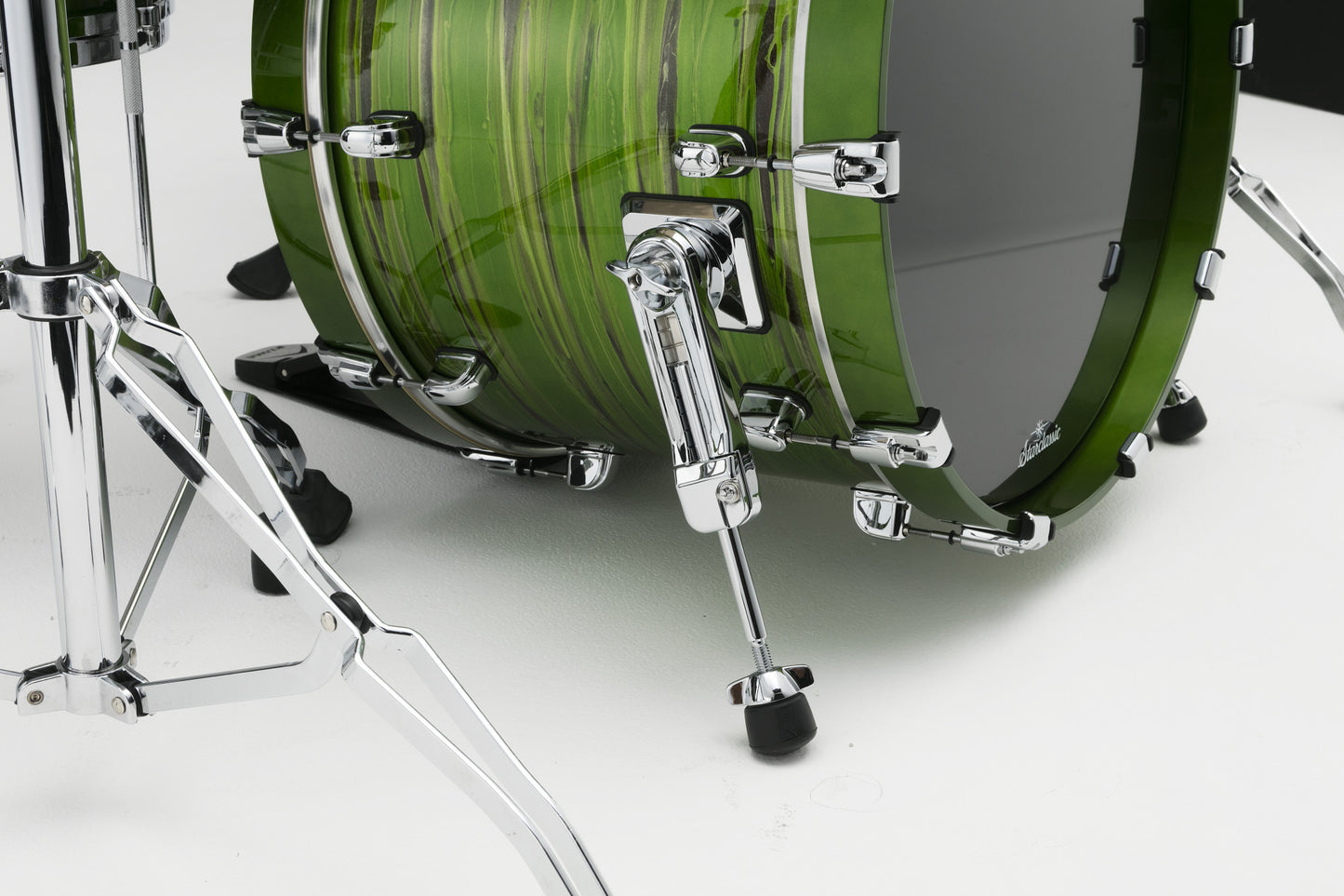 TAMA Starclassic Walnut/Birch Lacquer Shell Kit 3 teilig - Lacquer Shamrock Oyster/Chrom HW
