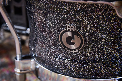 MEINL Percussion Artist Series Bongo Diego Galé, REMO® Black Calfskin Skyndeep Heads  - 7" & 8 1/2" Midnight Star