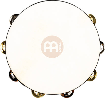 MEINL Percussion Traditional Wood Series Headed Tambourine - 10"