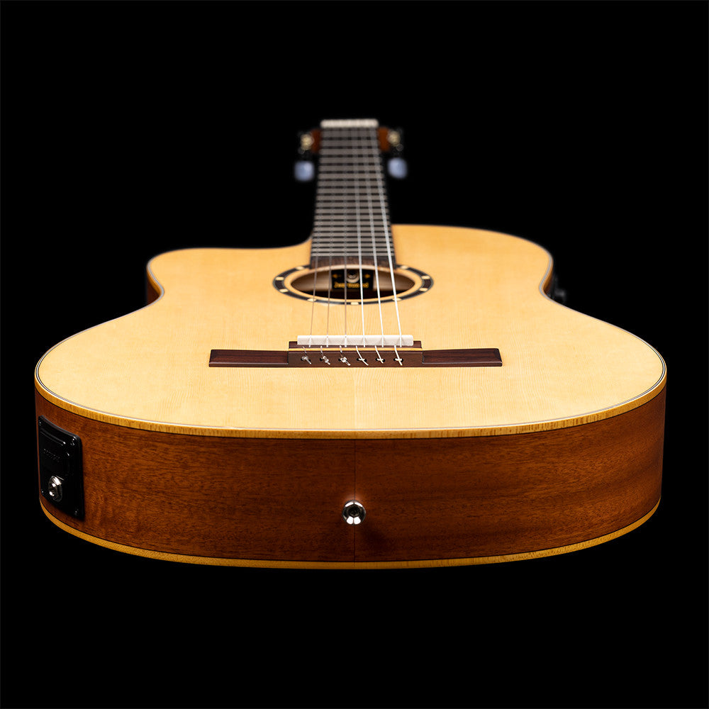 ORTEGA Family Series 4/4 Classical Slim Neck Guitar 6 String Lefty - Spruce / Mahogany Natural + Gig Bag