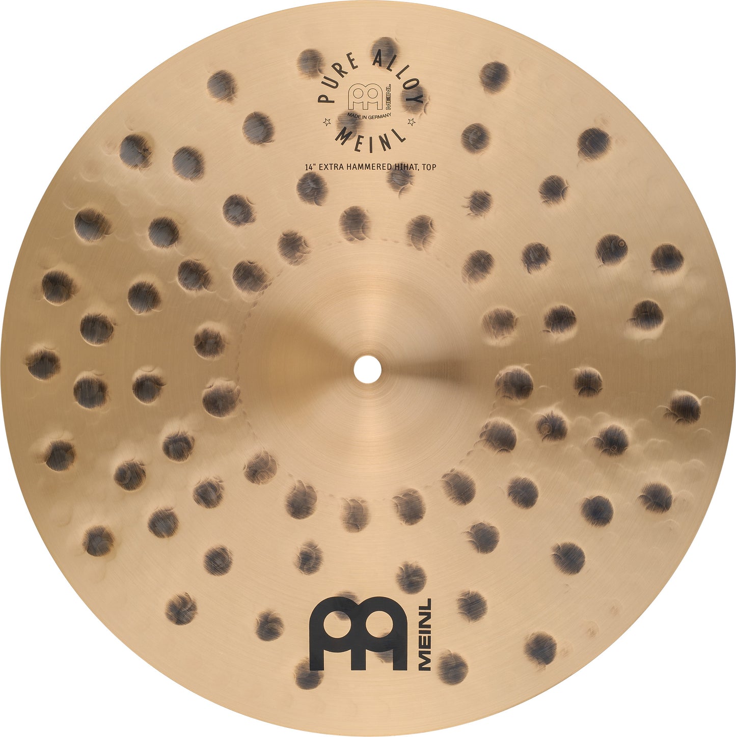 MEINL Cymbals Pure Alloy Extra Hammered Hihat - 14"