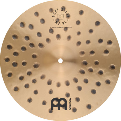 MEINL Cymbals Pure Alloy Extra Hammered Hihat - 14"