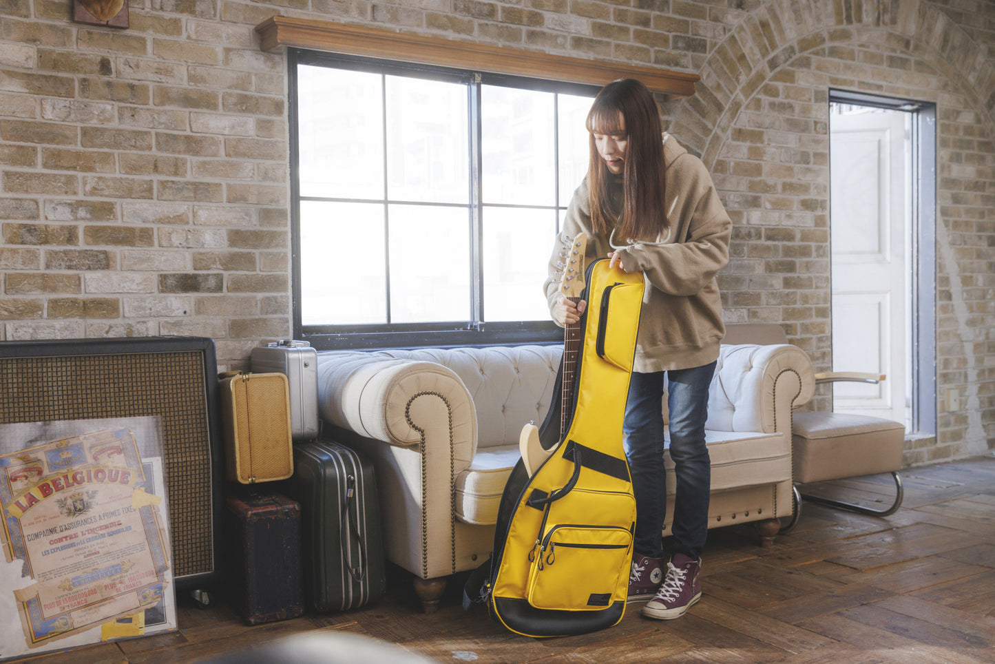 IBANEZ POWERPAD® Designer Collection Gig Bag for Electric Guitar - Yellow