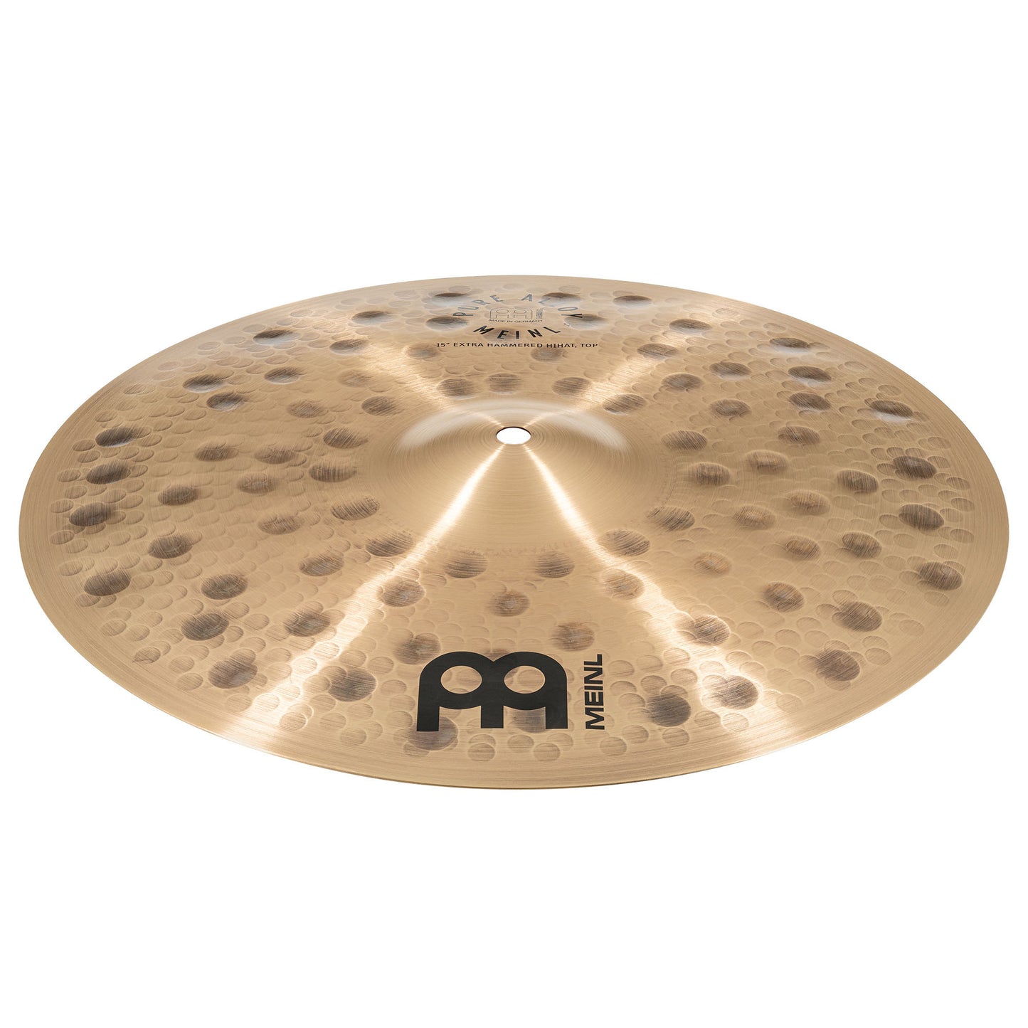 MEINL Cymbals Pure Alloy Extra Hammered Hihat - 15"