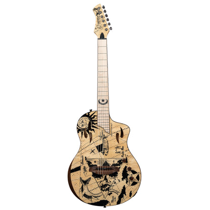 ORTEGA TourPlayer Series 4/4 Nylonsaitengitarre 6-String + Pro Gigbag