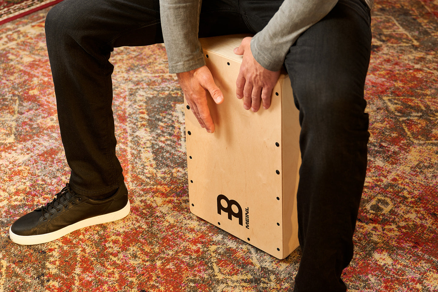 MEINL Percussion Snarecraft Series Pickup Snare Cajon - Natural
