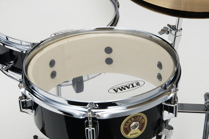 TAMA Club-Jam Pancake Shell Kit 4 pcs - Hairline Black/Chrome HW