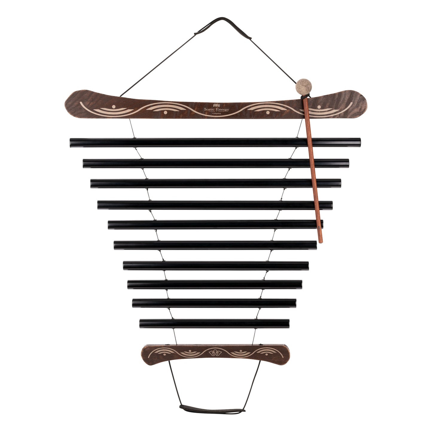 Meinl Sonic Energy Meditation Flow Chime 38"/95 cm - 432 Hz/10 Töne/E Moll - Schwarz