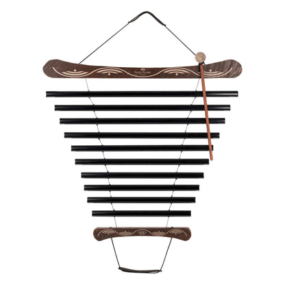 Meinl Sonic Energy Meditation Flow Chime 38"/95 cm - 432 Hz/10 Töne/E Moll - Schwarz