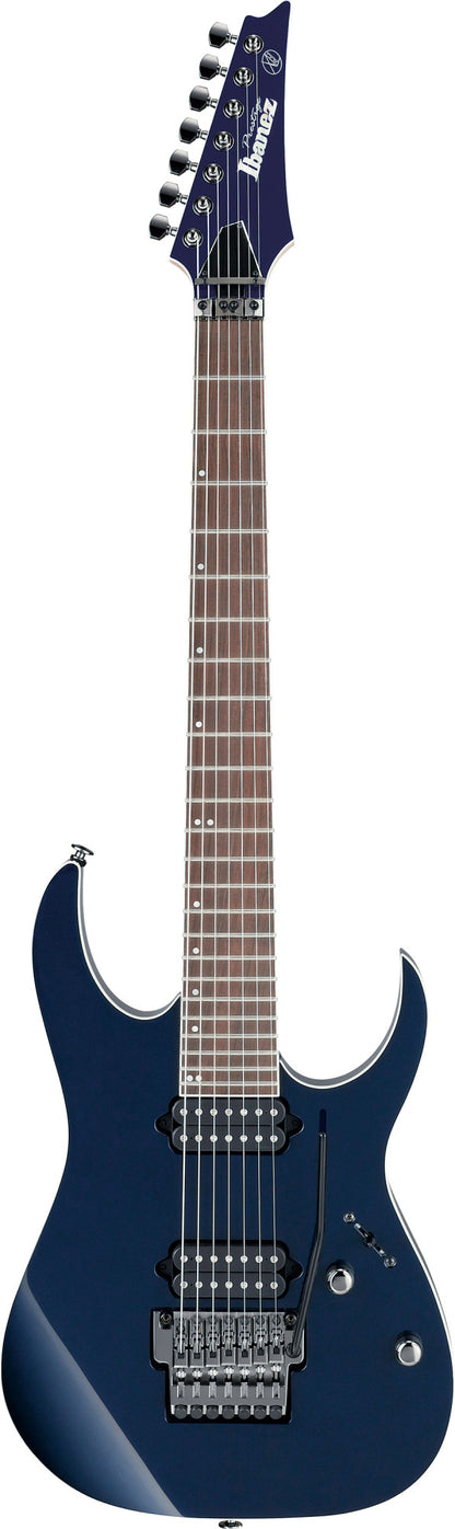 IBANEZ Prestige RGR Electric Guitar 7-String - Dark Tide Blue + Case