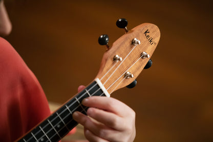KEIKI K3 Series Soprano Ukulele Set - Acacia Natural / ABS