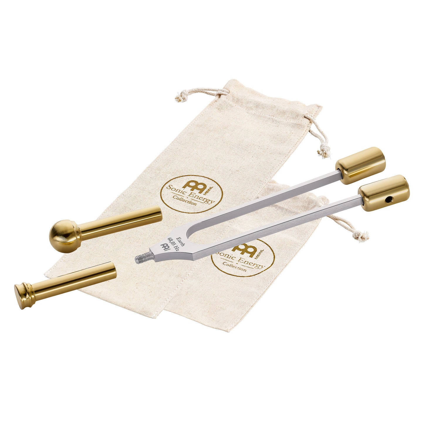 Meinl Sonic Energy Grounding Therapy Tuning Fork, Erdjahr / Om 68,05 Hz