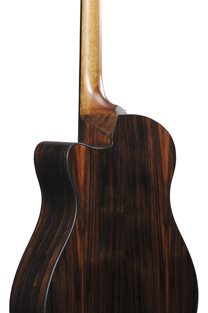 IBANEZ Advanced Acoustic AAM Acoustic Guitar 6-String - Transparent Charcoal Burst
