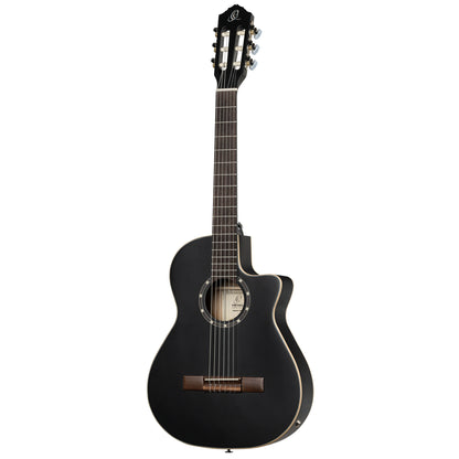 ORTEGA Family Series 3/4 Konzertgitarre 6-String - Satin Black + Gigbag