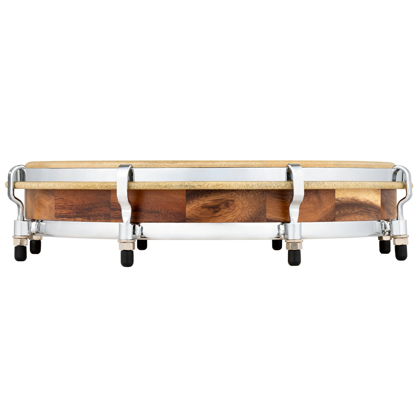 MEINL Percussion Pandero de Plena 14" Seguidor, Chrome Hardware