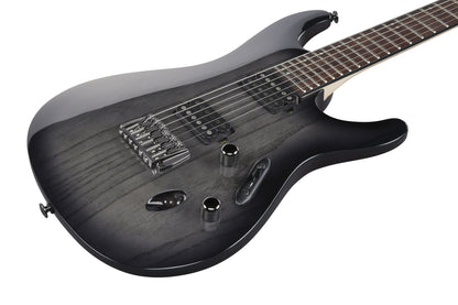 IBANEZ Prestige S Electric Guitar 6-String - Transparent Gray Burst + Case
