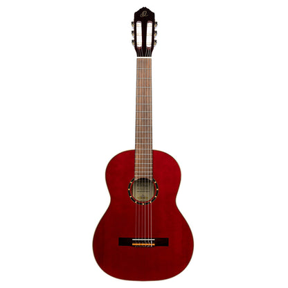 ORTEGA Family Series 4/4 Classical Guitar 6 String Lefty - Wine Red + Gigbag