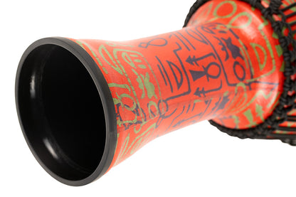 MEINL Percussion Travel Series African Djembe 12" - Pharaoh's Script
