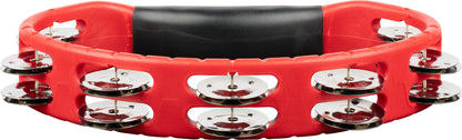 MEINL Percussion Headliner® Series Molded ABS Dual-Row Tambourine - Red