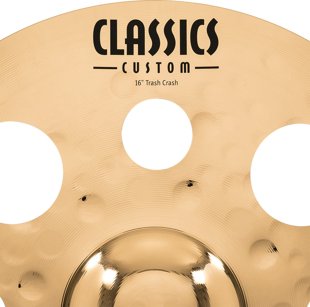 MEINL Cymbals Classics Custom Brilliant Trash Crash - 16"