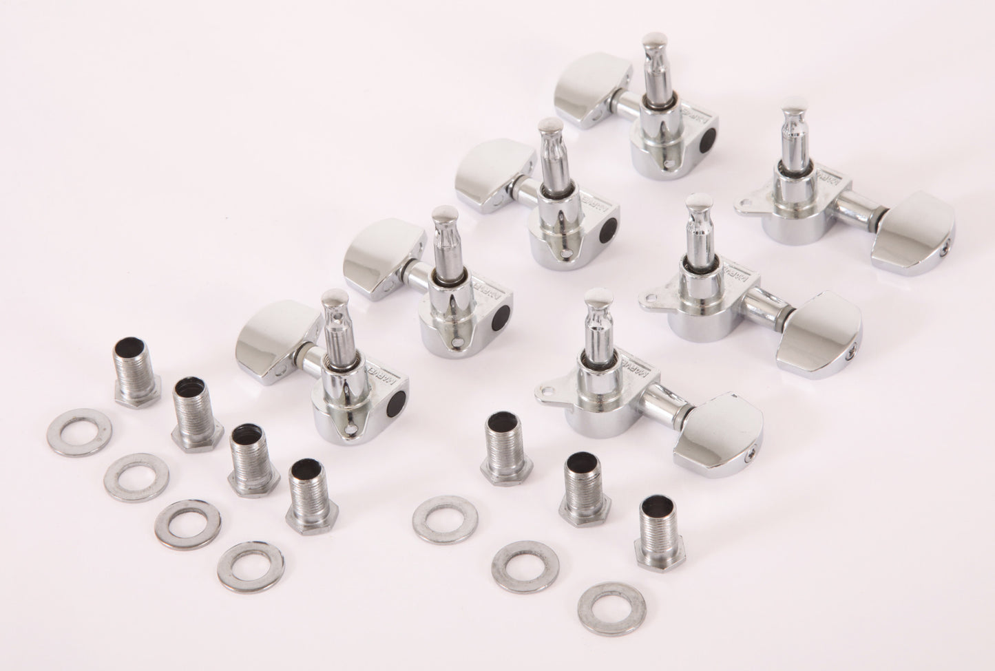 IBANEZ Mechanikensatz - 4 x links/3 x rechts chrom