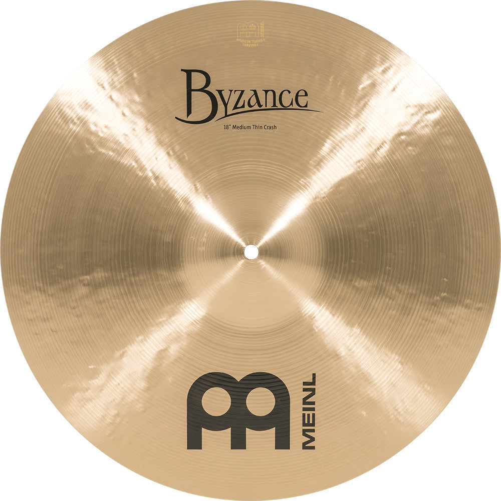 MEINL Cymbals Byzance Traditional Medium Thin Crash - 18"