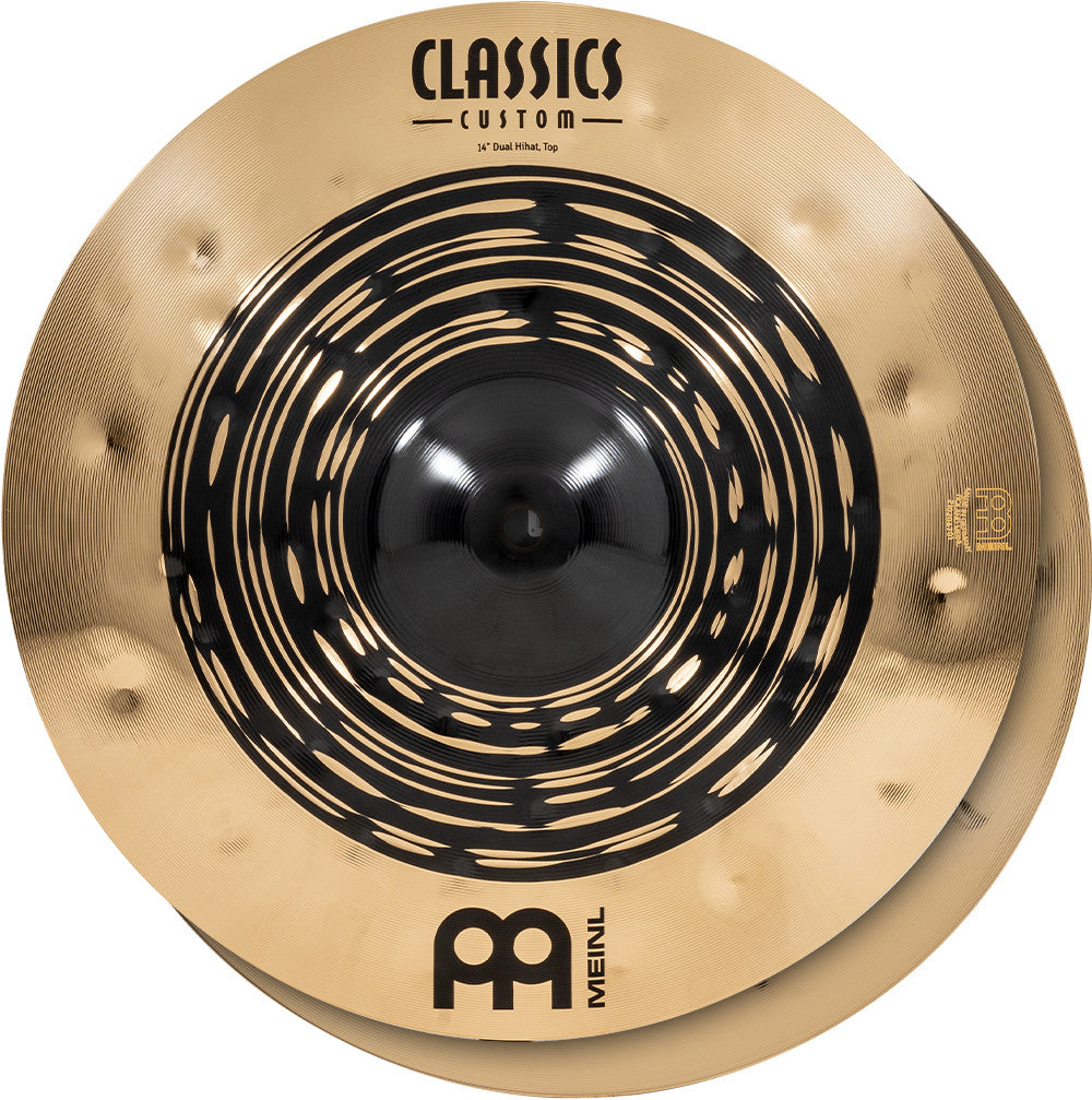 MEINL Cymbals Classics Custom Dual Complete Cymbal Set - 14" / 16" / 20"