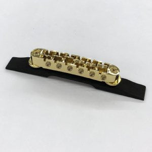 IBANEZ Bridge Tom/WB Gibraltar performer 6 string, gold, mit Schraube und Mutter