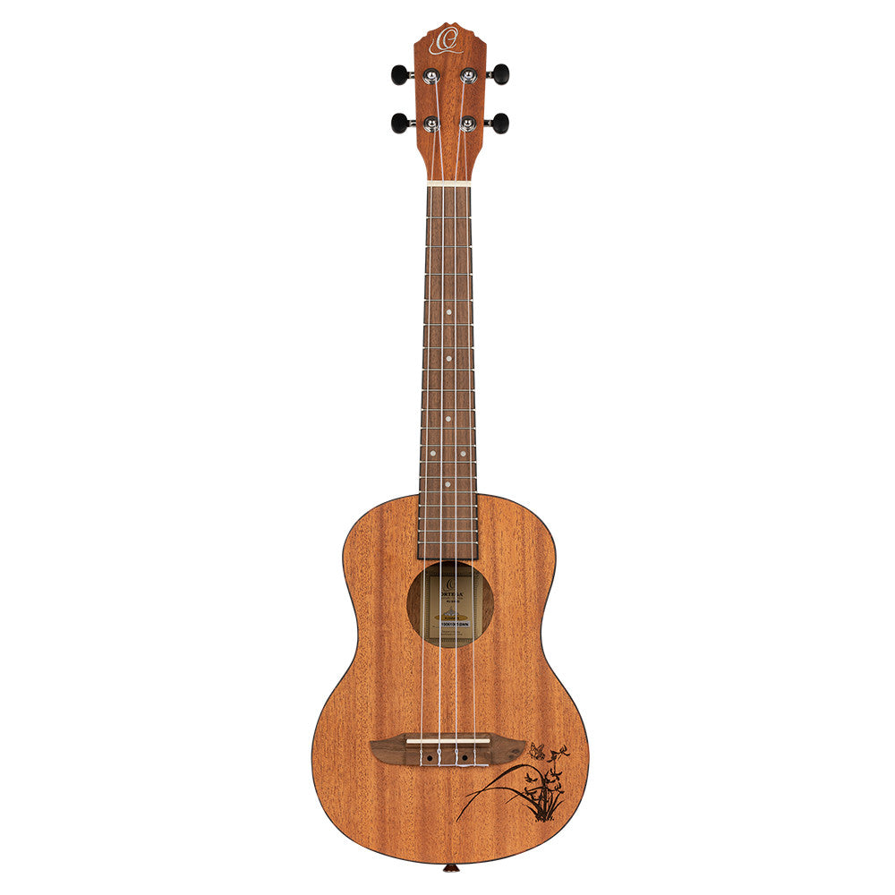 ORTEGA Bonfire Series Tenor Ukulele 4 String - Sapele Natural