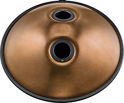 MEINL Sonic Energy Sensory Handpan, Stainless Steel, E La Sirena, 10 Notes, 432 Hz, Vintage copper, Engraved design