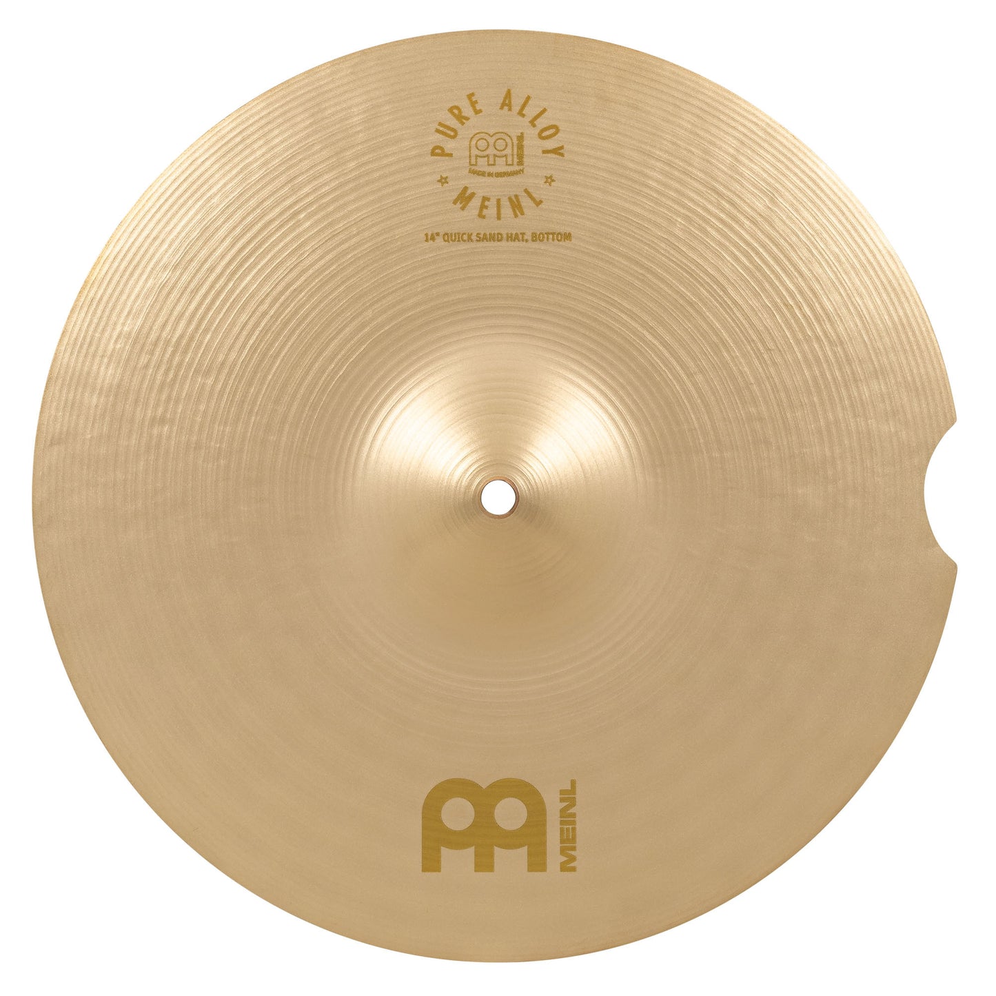 MEINL Cymbals Pure Alloy Benny Greb Signature Quick Sand Hat - 14"
