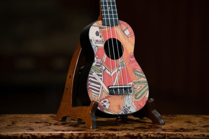 KEIKI K2 Serie Sopran Ukulele Set - Agathis / El Muerto"