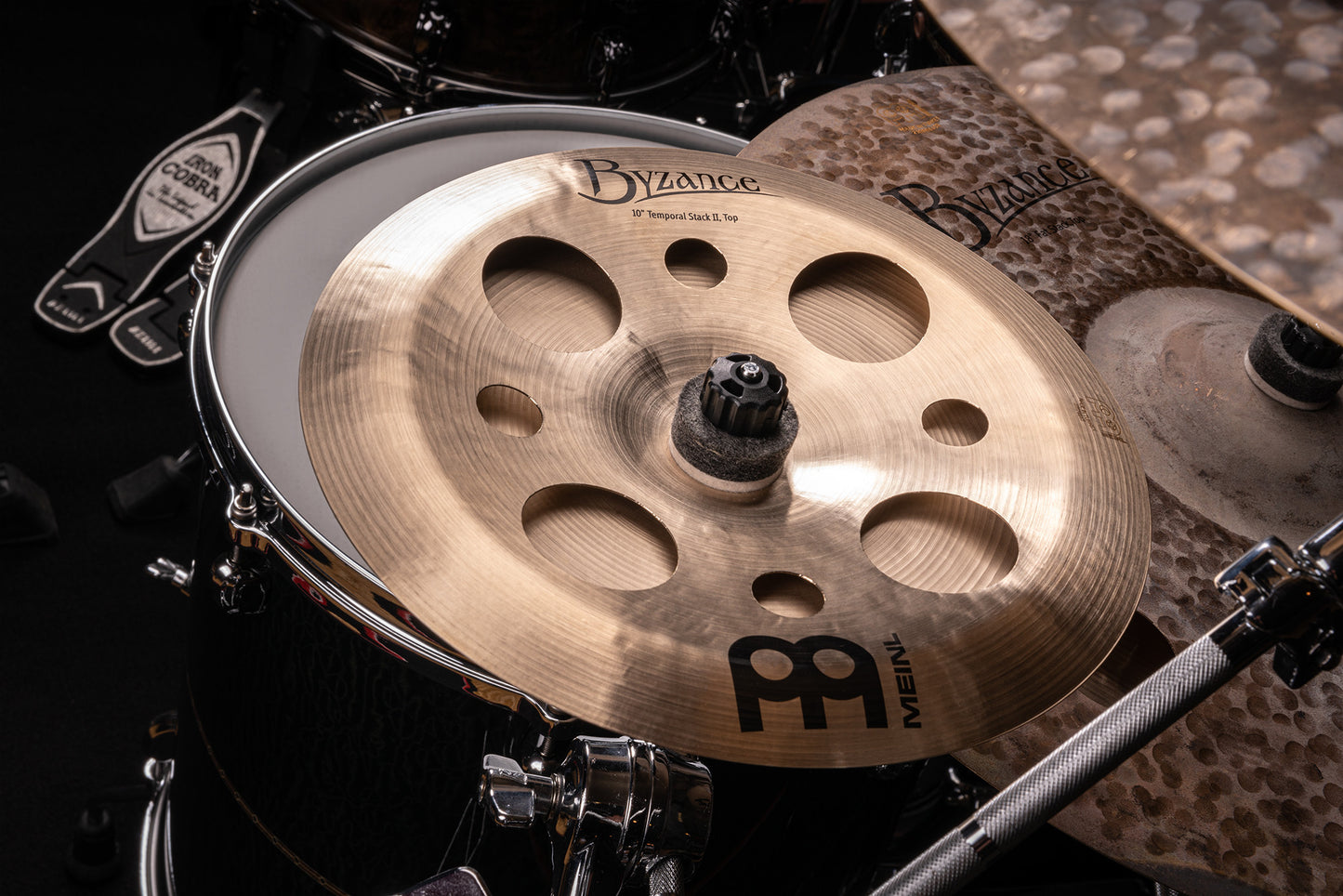 MEINL Cymbals Artist Concept Temporal 2 Stack - Matt Garstka - 10”/10”