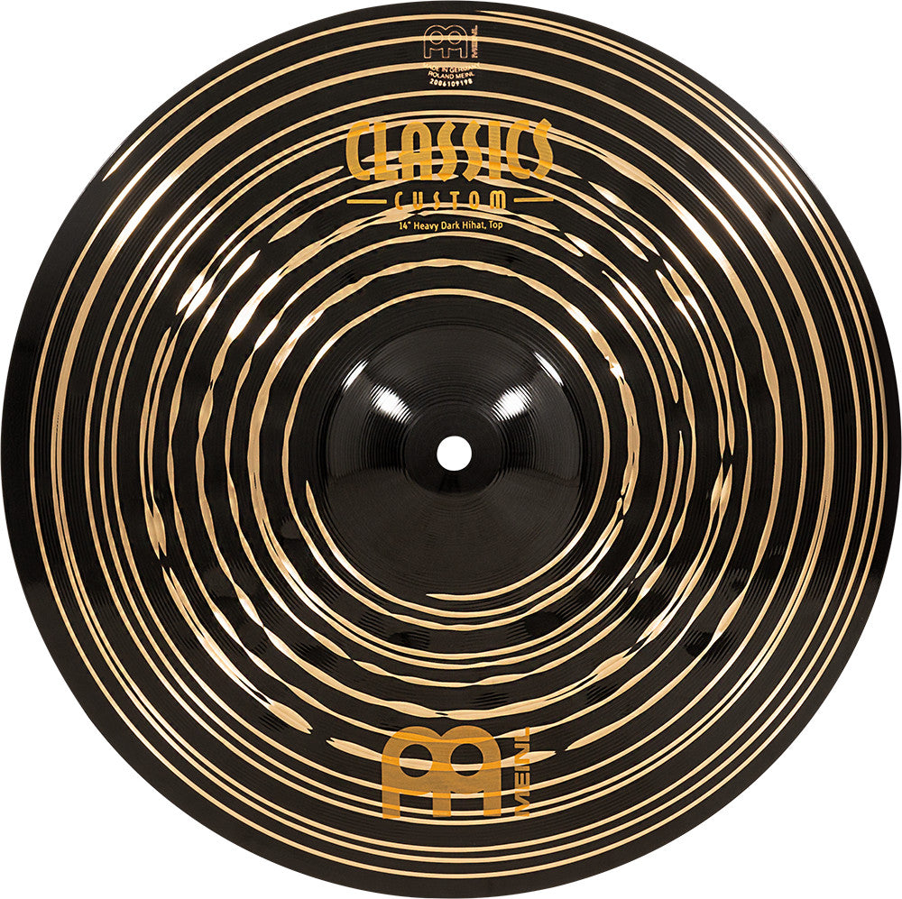 MEINL Cymbals Classics Custom Heavy Dark HiHat - 14"