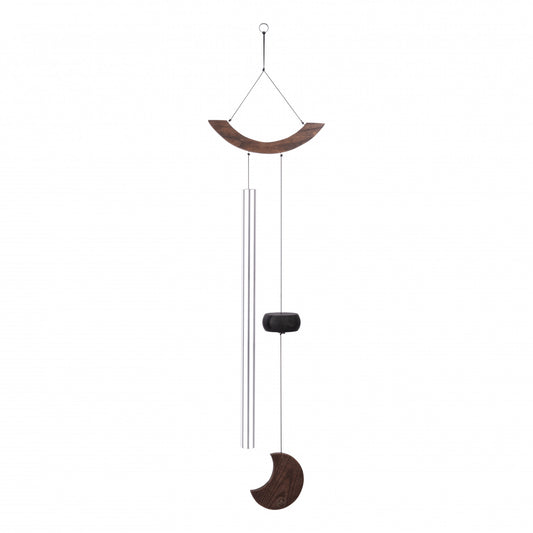 MEINL Sonic Energy Moon Meditation Chime 49"/125 cm - 432 Hz - Curved Suspension/Silver