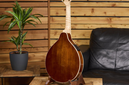 ORTEGA Americana Series A-Style Mandoline + Croco Leder Koffer
