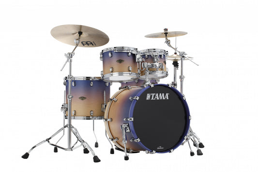TAMA Starclassic Walnut/Birch Lacquer Shell Kit 4 teilig - Satin Purple Atmosphere Fade/Chrom HW