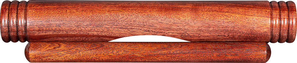 MEINL Percussion Wood Claves African - Hollowed Out Select Hardwood