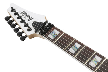 IBANEZ Prestige RG E-Gitarre 6-String - White Flat + Koffer