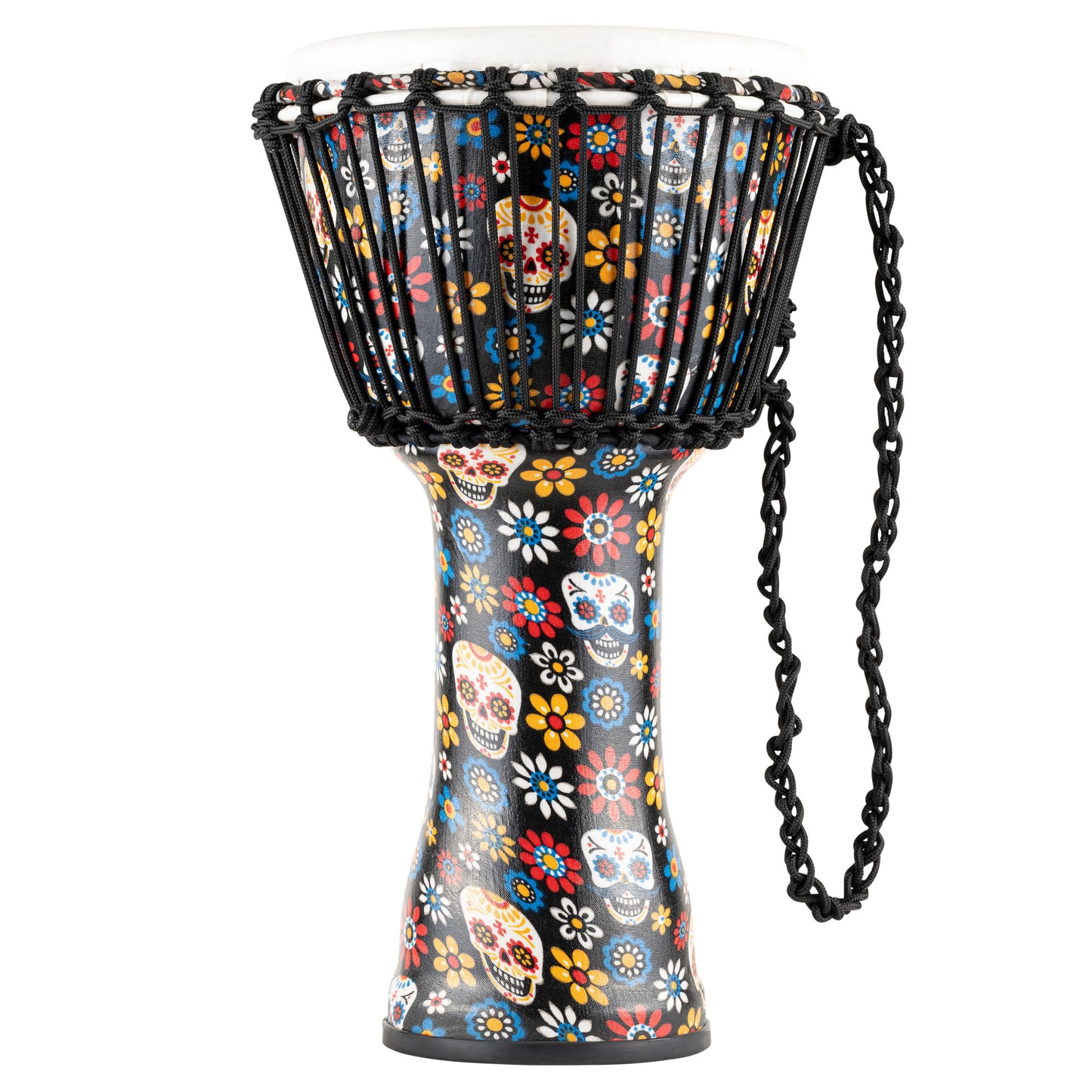 MEINL Percussion Travel Series Djembe 10" - Day of the Dead
