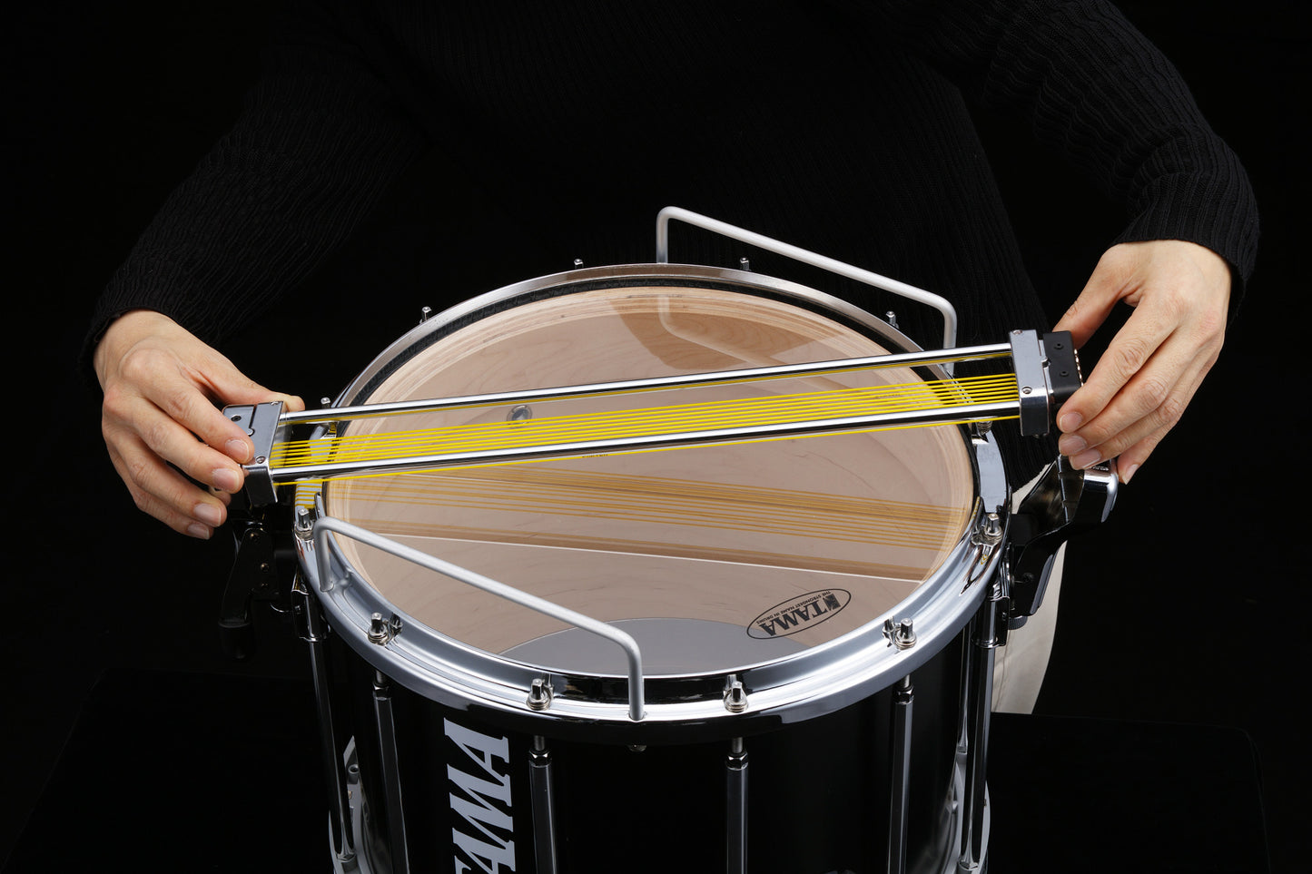 TAMA Fieldstar Marching Snare Drum 14" x 9" - Molten Caramel Fade