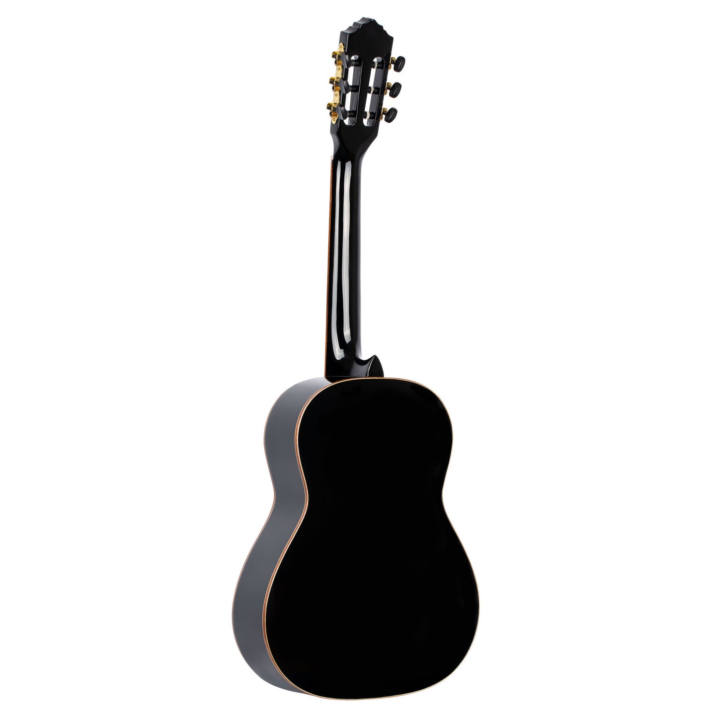 ORTEGA Family Series 3/4 Classical Guitar 6 String - Spruce / Mahogany Black + Gig Bag