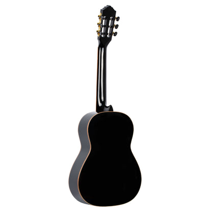ORTEGA Family Series 3/4 Classical Guitar 6 String - Spruce / Mahogany Black + Gig Bag