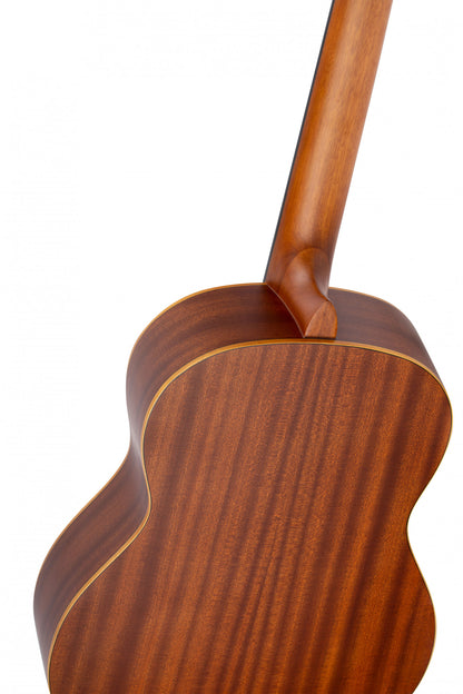 ORTEGA Family Series Pro 4/4 Slim Neck Konzertgitarre 6 String - Zeder / Mahagoni Natur + Bag