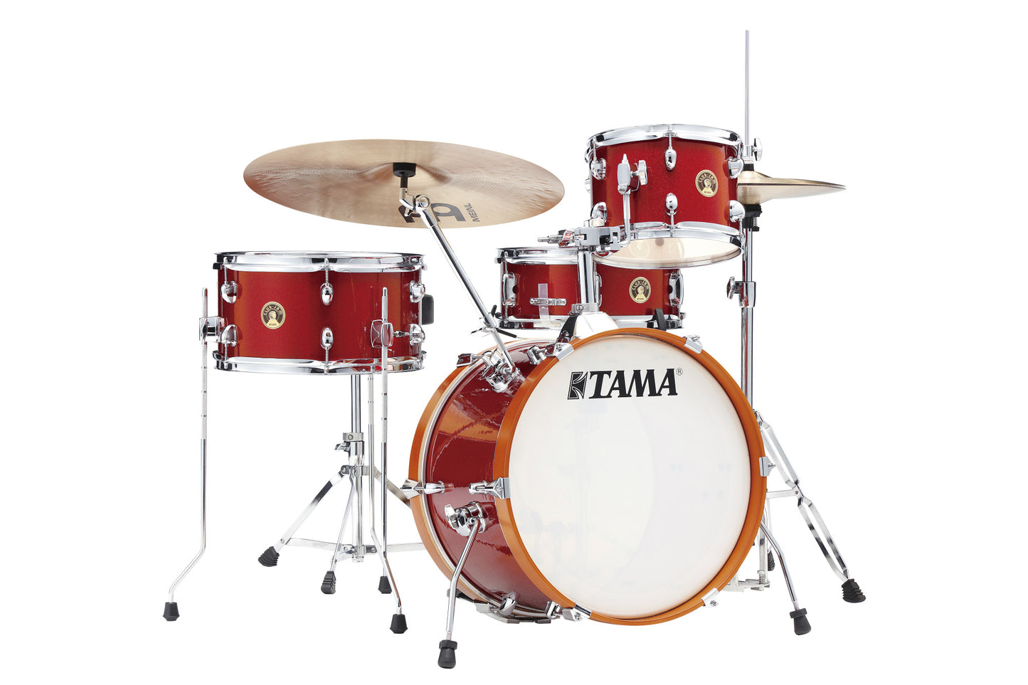 TAMA Club-Jam Shell Kit 4 teilig - Candy Apple Mist/Chrom HW