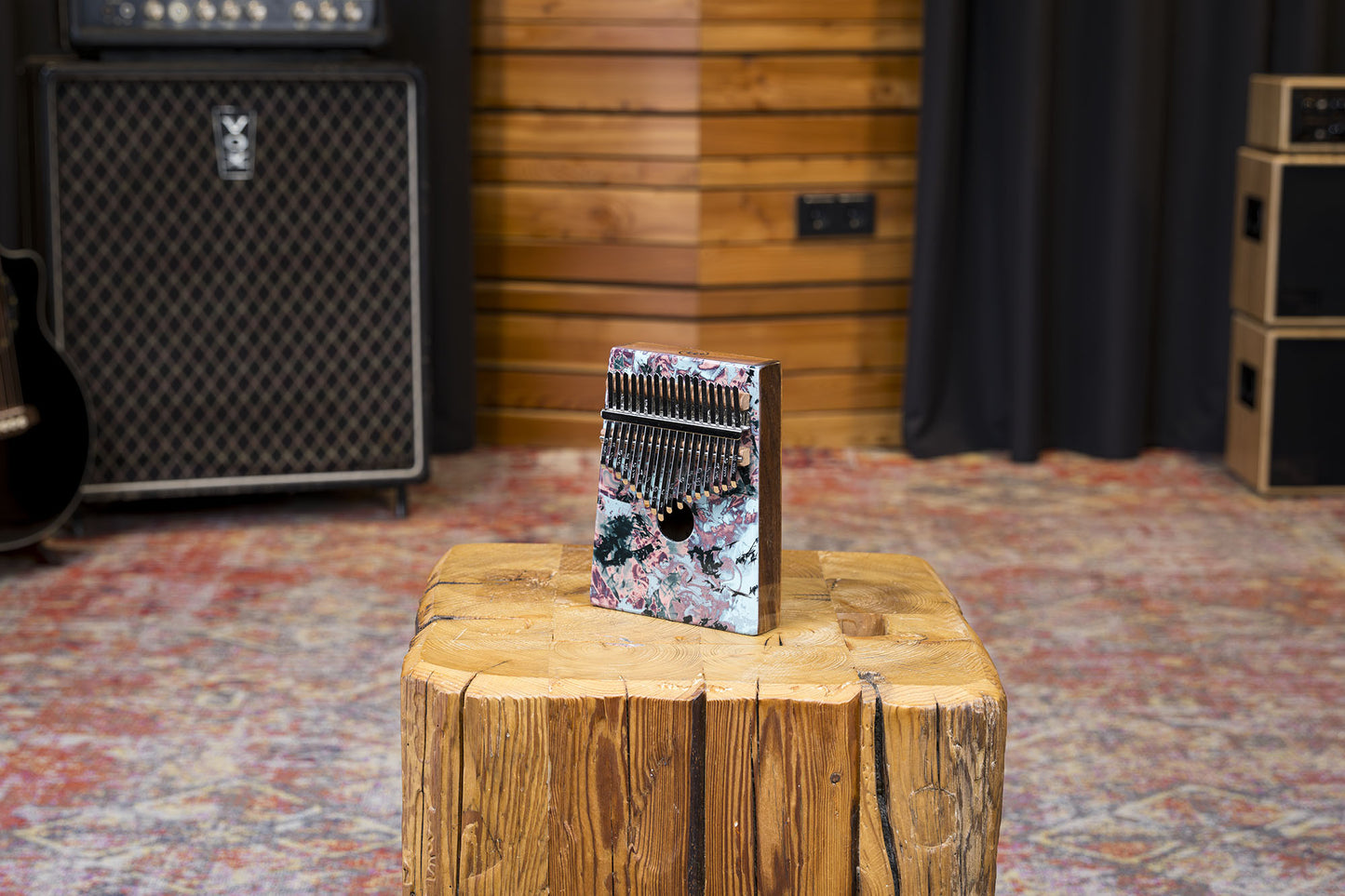 MEINL Percussion Sound Hole Designer Kalimba - Coral Reef