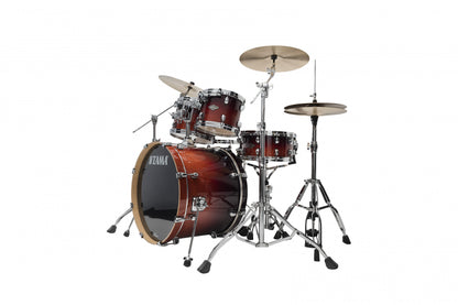 TAMA Starclassic Performer Shell Kit 4 pcs - Dark Cherry Fade/Chrome HW
