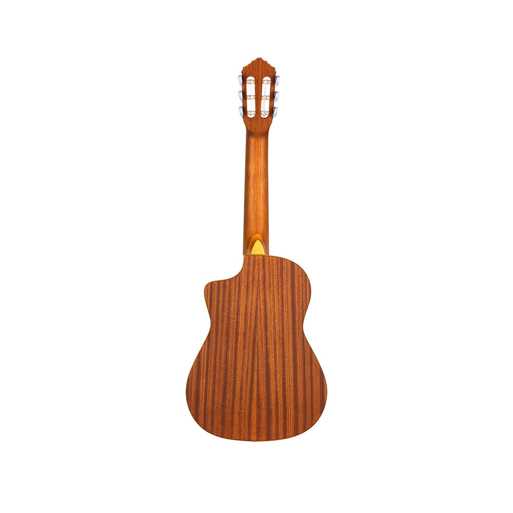 ORTEGA Requinto Series Pro 1/2 Acoustic Guitar 6-String - Natural + Gig Bag