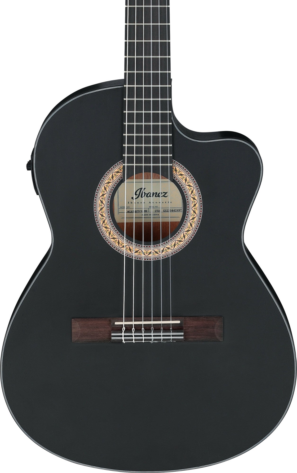 IBANEZ GA Konzertgitarre 6-String - Weathered Black Open Pore
